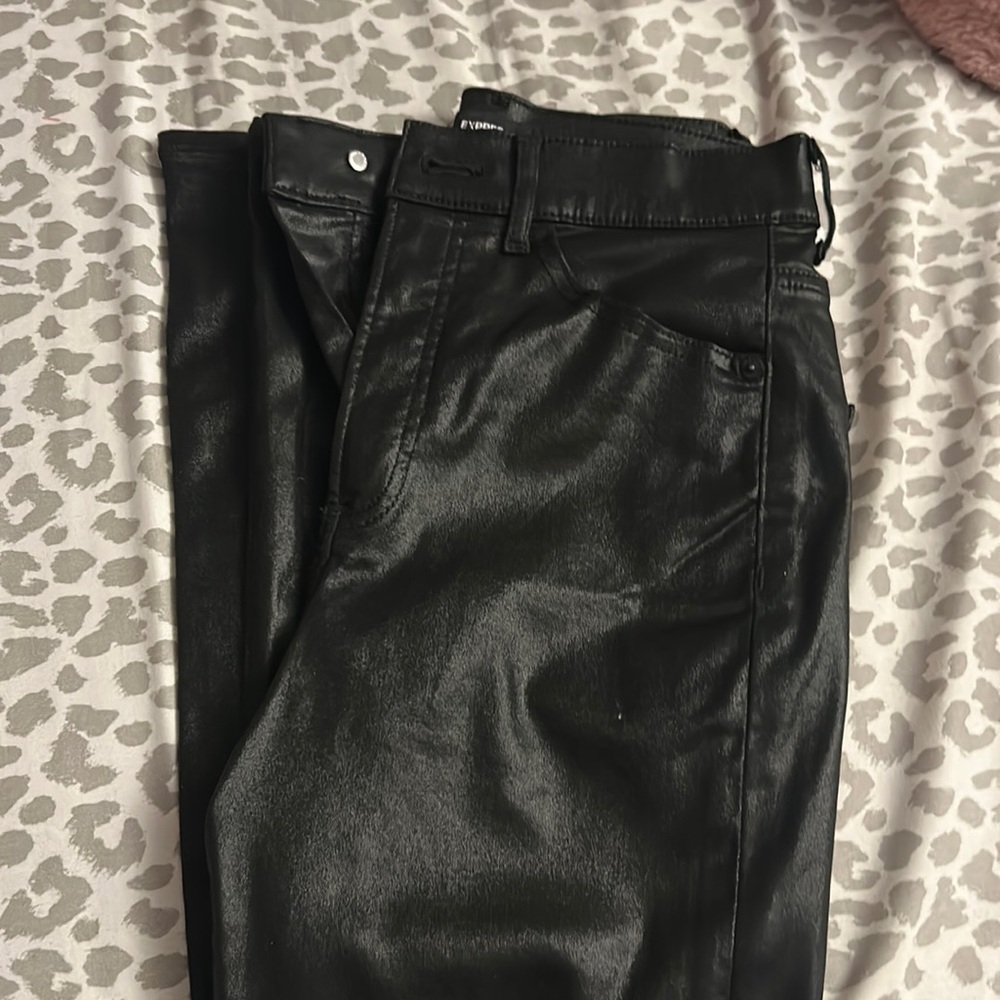 Leather bootcuts